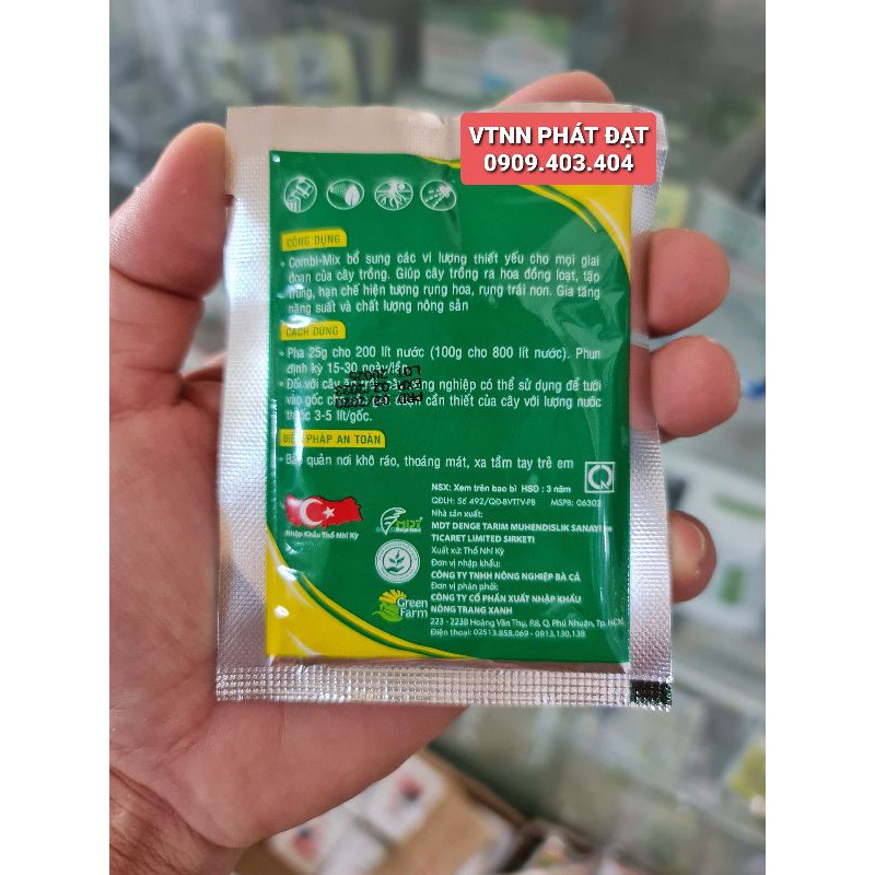 Phân Bón Lá Cao Cấp COMBI MIX