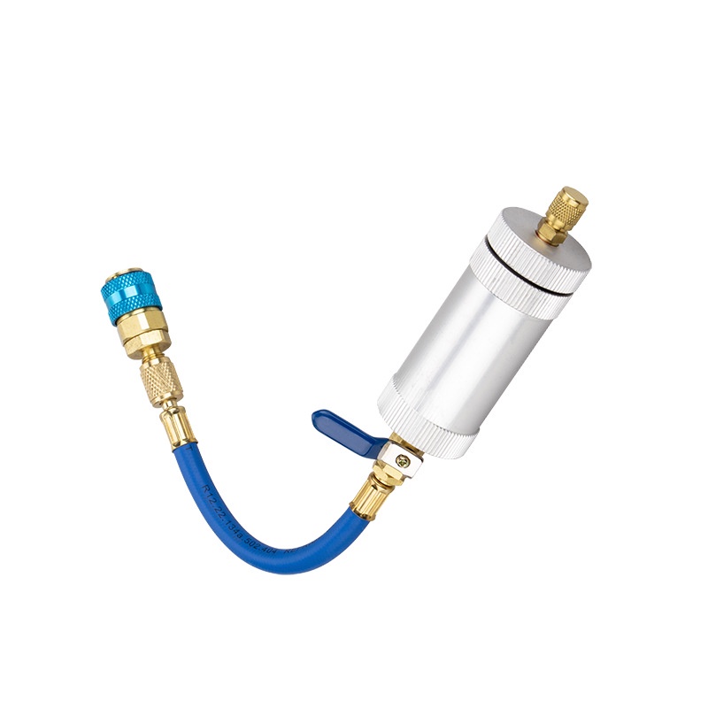 Kim Phun Dầu Dạng Nén 60ml Chất Lượng Cao Ống Bơm Dầu Chuyên Dụng Cho Máy Điều Hòa Xe Hơi R12 R134A R22