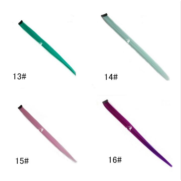 Lọn tóc giả dài chịu nhiệt có kẹp gắn tiện dụng