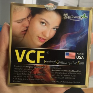Combo 2 hộp Màng phim tránh thai VCF