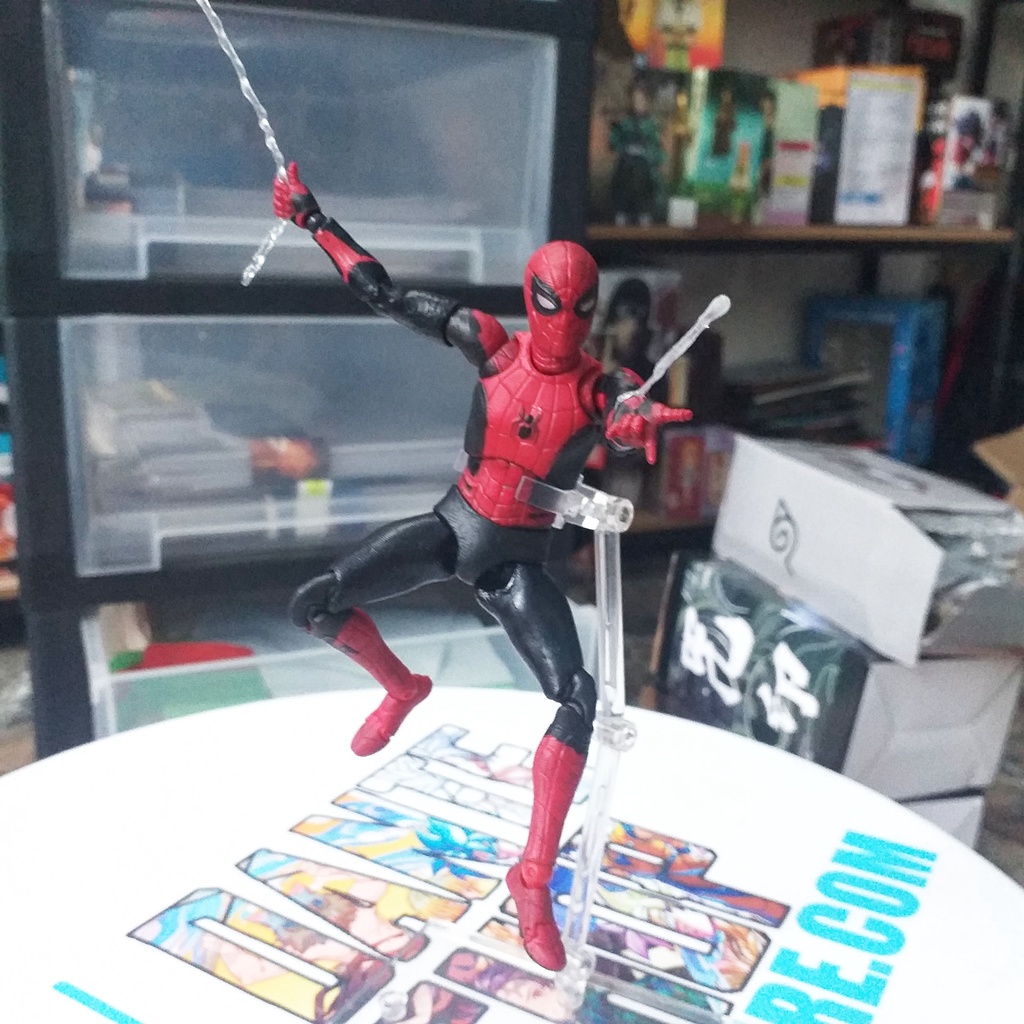 Mô Hình Figma Spider Man - No Way Home Marvel Avengers SHF Đồ Chơi Người Nhện Giá Rẻ SHF
