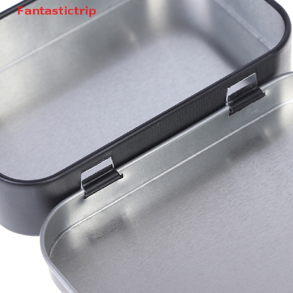 Hộp Đựng Tiền Xu / Chìa Khóa Sinh Tồn Nắp Lật Bằng Thiếc Nhỏ Gọn Tiện Dụng Mới