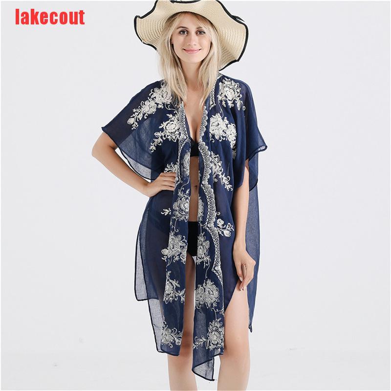 Áo Khoác Kimono Đi Biển Thời Trang Mùa Hè