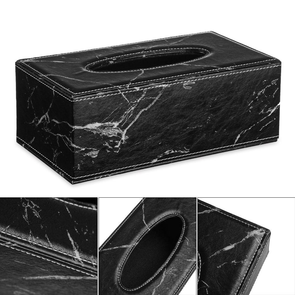 CONOPERY Hộp Đựng Khăn Giấy Bằng Da PU Thời Trang