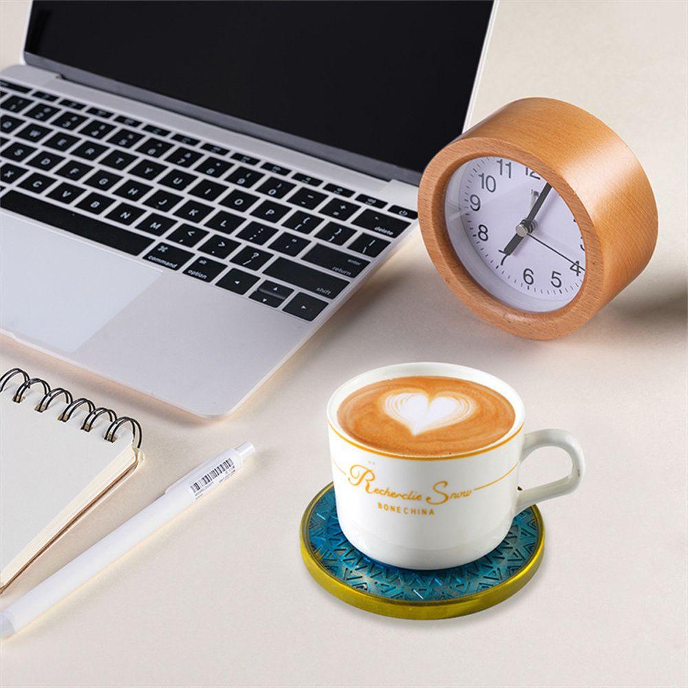 Khuôn Silicone Làm Đất Sét / Khay Lót Ly Bằng Resin Epoxy Độc Đáo DIY