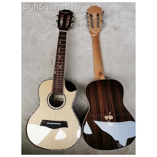 [Ảnh thật/Sẵn]26 inch 23 chất lượng cao gỗ cẩm lai veneer ukulele guitar nhỏ