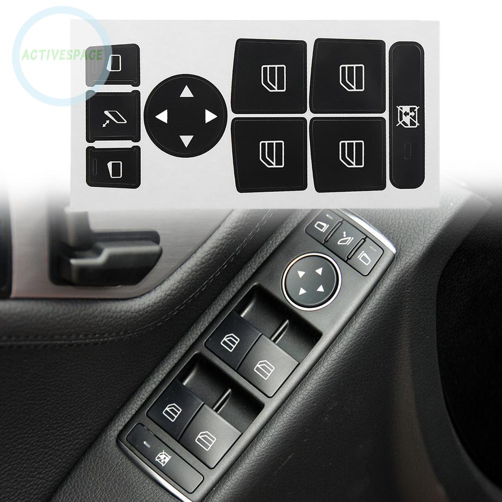 NEW Switch Knob Repair Sticker  For  Mercedes-Benz W204 C300 High Quality