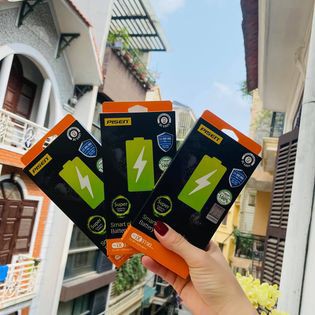 Pin PISEN Chính hãng CAO CẤP Dung lượng siêu cao cho ip 6 tới ip X, Công nghệ mới nhất, An toàn Bảo hành 12 tháng