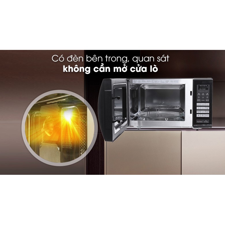 Lò vi sóng có nướng Panasonic NN-CT36HBYUE 23L - Hàng Chính Hãng