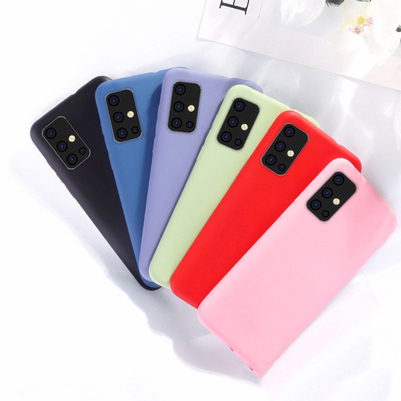 Ốp Lưng Silicone Mềm Màu Trơn Cho Xiaomi Mi 12T 12 12X 11T 11 Lite 5G NE 10T Pro