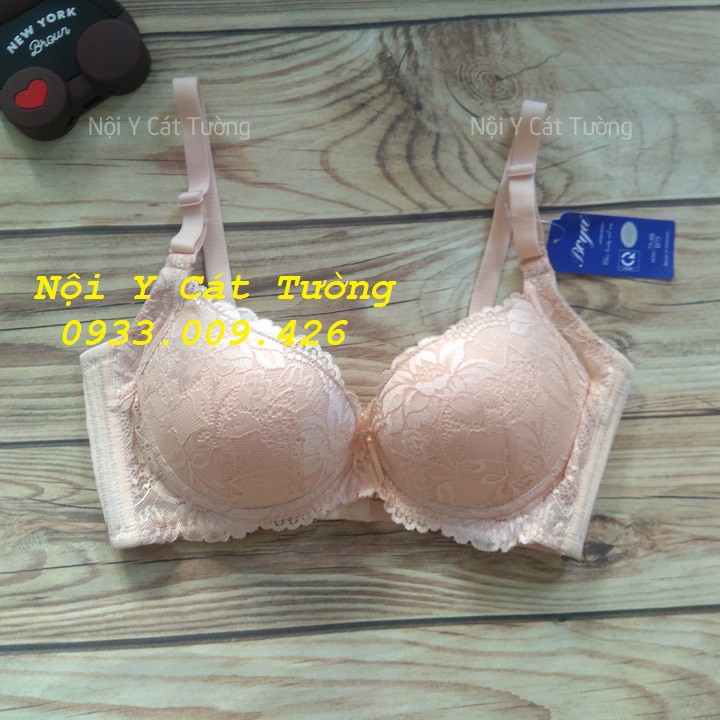 Áo ngực ren Boya nâng ngực, gom ngực, tạo khe 3 móc cài