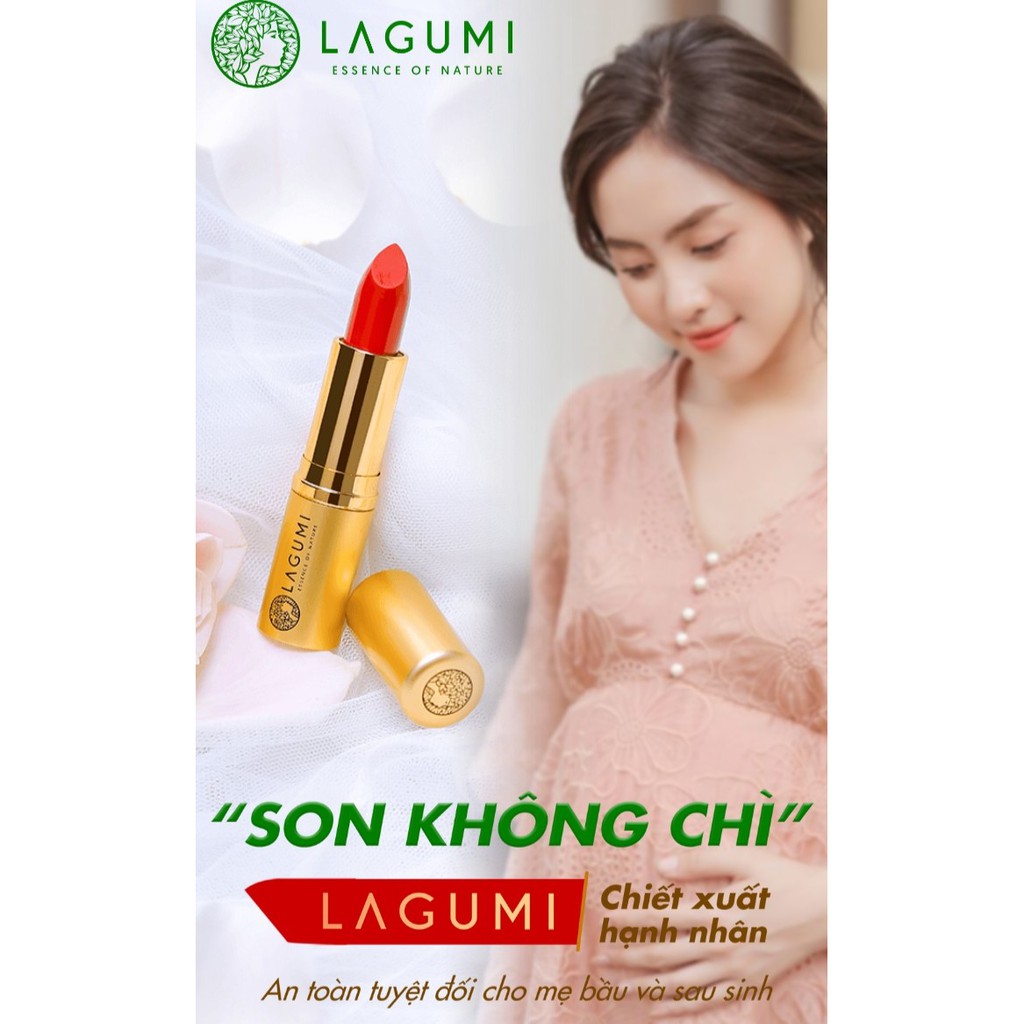 [Hàng Chính Hãng ] Son Lagumi ❤️Son Bầu 💋Son Không Chì Cho Mẹ Bầu ,Son Cho Bà Bầu | BigBuy360 - bigbuy360.vn