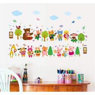 Decal cho bé dàn hợp ca đáng yêu