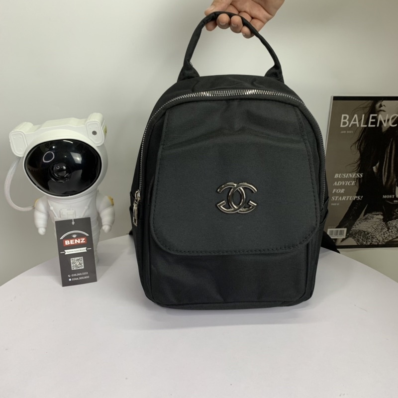Balo C.G mini nữ thời trang chất vải canvas sịn chống thấm nước bền đẹp phong cách Hàn Quốc B 003