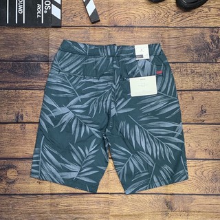 Quần short kaki nam CẠP CHUN + CÚC KÉO KHÓA họa tiết hoa VNXK