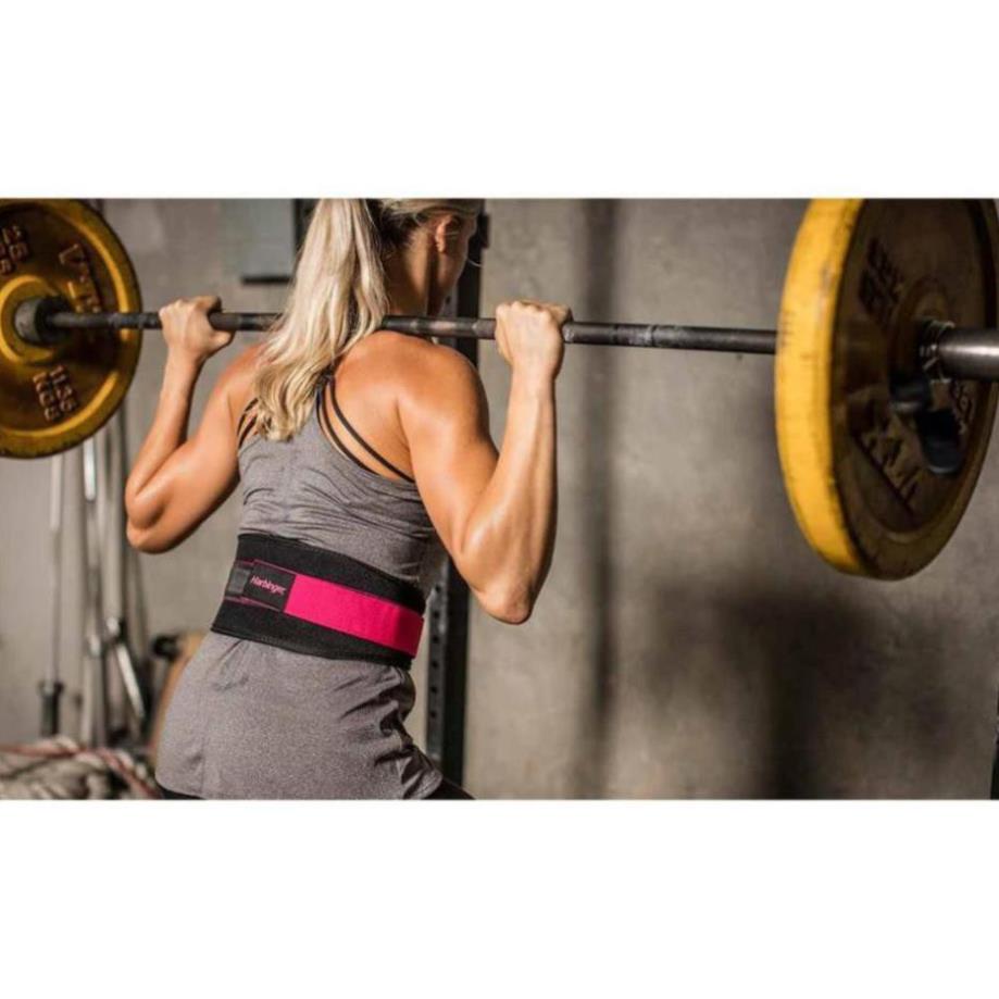 Phụ kiện Thể Thao Gym ĐAI LƯNG NỮ 5 INCHES HỒNG HARBINGER WOMEN FOAM CORE BELT 232 TPBS
