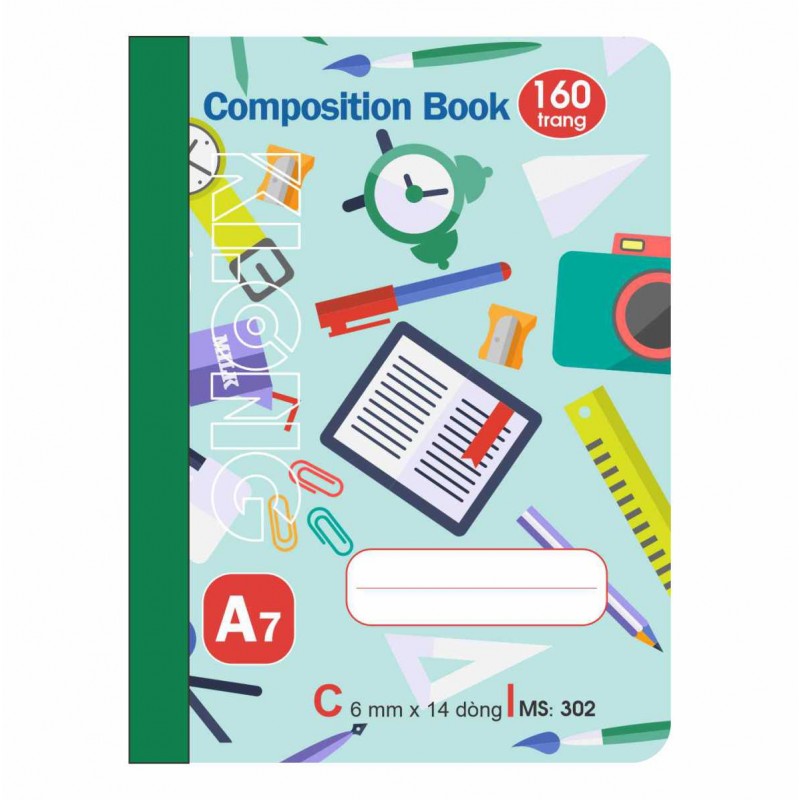 Sổ A7 kẻ ngang, sổ tay Klong ghi chép, note bỏ túi tiện lợi Klong