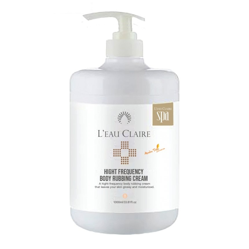 Kem massage giảm mỡ thừa, săn chắc cơ L'eau Claire High Frequency Rubbing Cream 1000ml