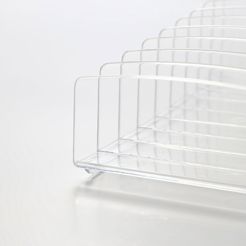 Giá Đỡ Bảng Phấn Mắt 9 Ngăn Trong Suốt Tiện Lợi