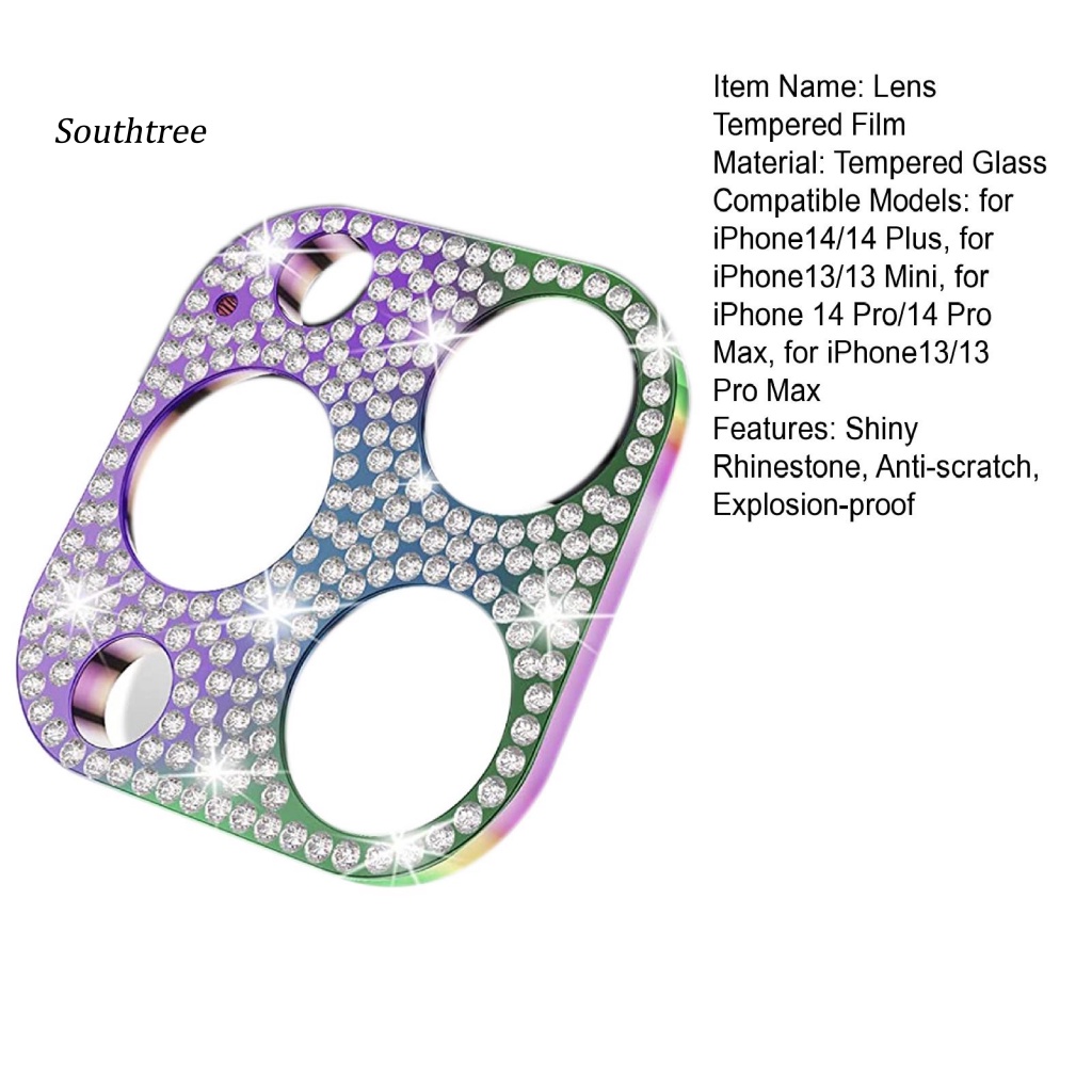 Kính Cường Lực Bảo Vệ Ống Kính Máy Ảnh Điện Thoại Chống Sốc
