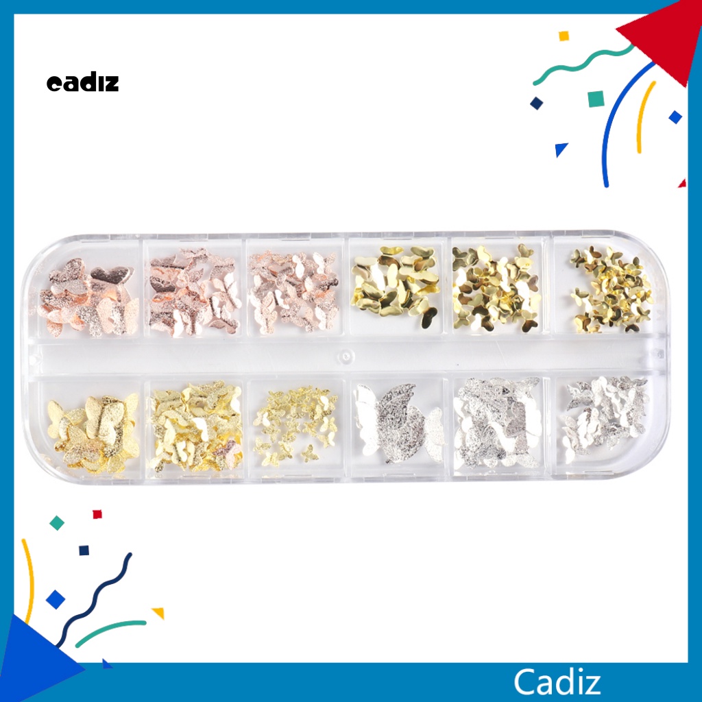 Bộ Móng Tay Giả Hình Bướm DIY Có Thể Tái Sử Dụng