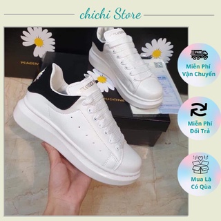 Giày Thể Thao Nữ Nam , Giày MCQ Gót Nhung Hoa ChiChi Shoe