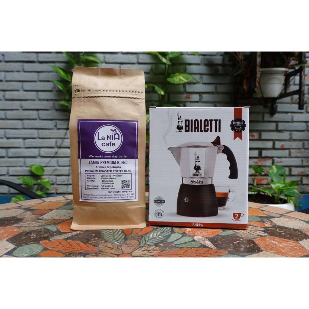 Ấm pha cà phê Bialetti Brikka (2cups - 4 cups)