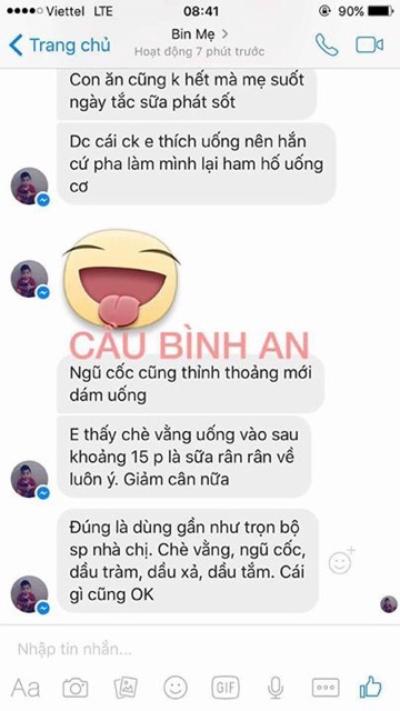 Ngũ cốc lợi sữa Giảm cân Cầu Bình An