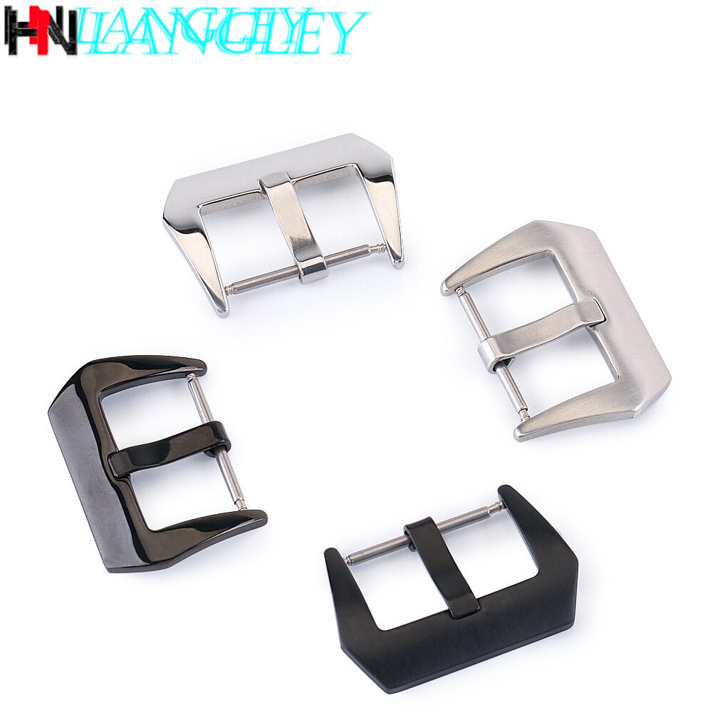 Khóa Dây Đeo Đồng Hồ Bằng Thép Không Gỉ 316L 16 18mm 20mm 22mm 24mm 26mm