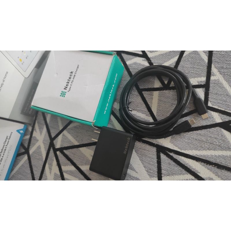 Sạc Nekteck cho laptop type C 45W PD chính hãng