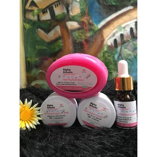 Bộ mỹ phẩm làm trắng da anpha arbutin