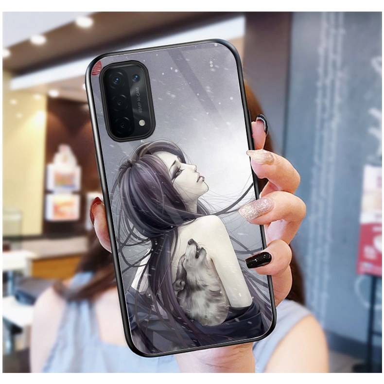 Ốp Lưng OPPO A74, A74 5G, A95, A54 5G Ốp kính bóng cao cấp mới nhất