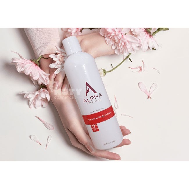 (Bill) Dưỡng Thể Làm Mềm Mịn Sáng Da Alpha Skincare Renewal Body Lotion 12% AHA 340g