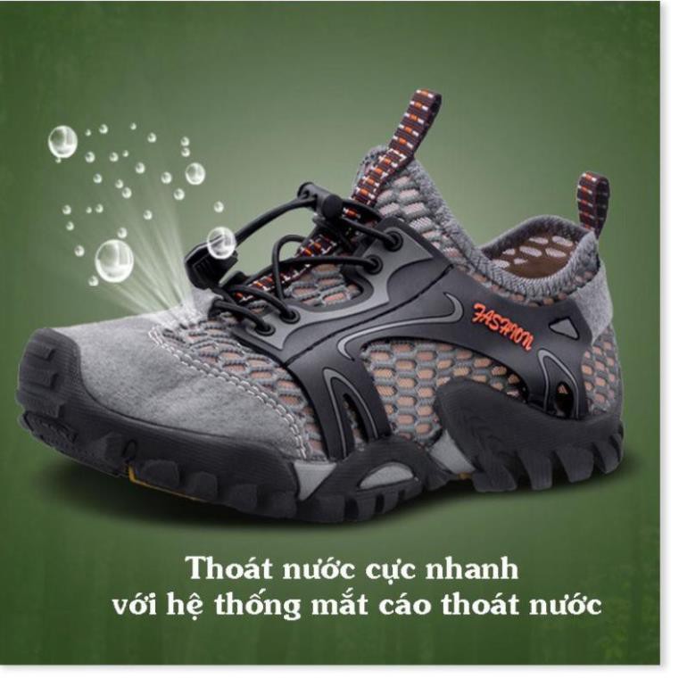 Sẵn hàng -  [Giày Phượt] Giày Leo Núi - Giày Trekking Lội Suối - Thoát Nước Nhanh Fashion - rẻ vô địch -new1 ✺ s23f