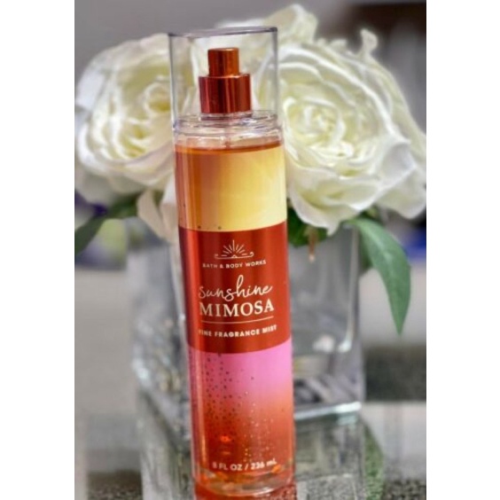 Xịt thơm lưu hương toàn thân Bath and Body Works-SUNSHINE MIMOSA