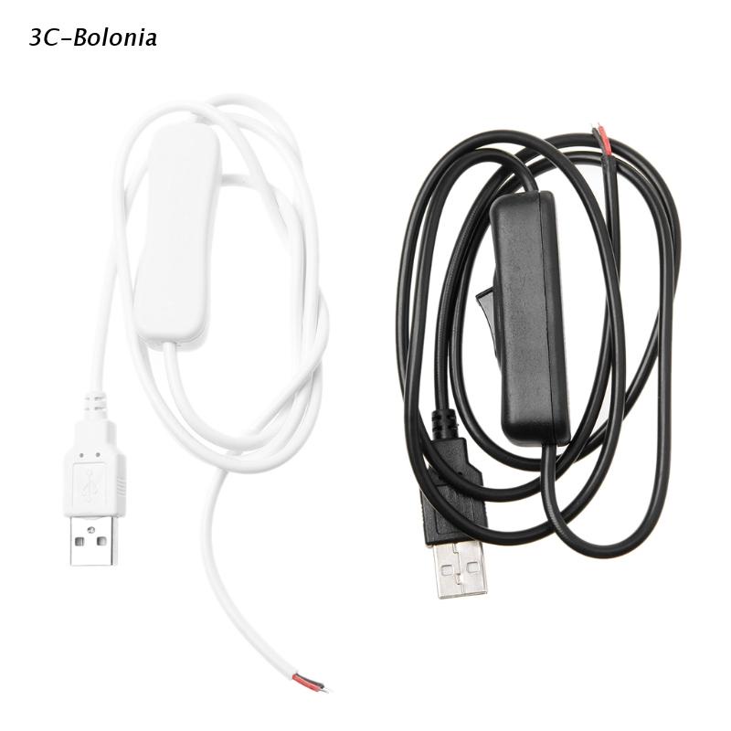 1 Dây Cáp Sạc 2 Pin 2 Pin USB 2.0 DIY Dài 100cm Tiện Dụng