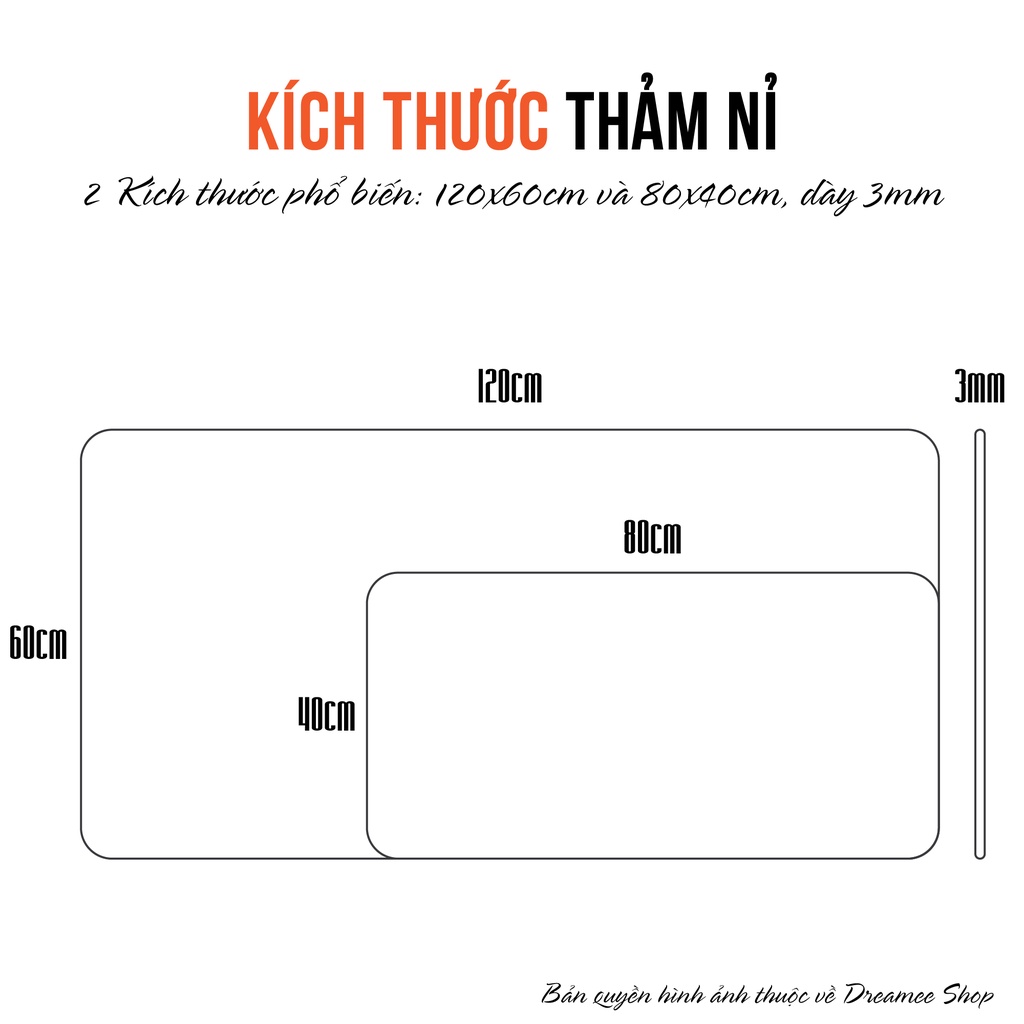 Miếng Lót Chuột Cỡ Lớn, Thảm Nỉ Trải Bàn Làm Việc Cực Sang Trọng Pad Chuột Lớn Bằng Nỉ 120x60, 80x40 Deskpad chống trượt