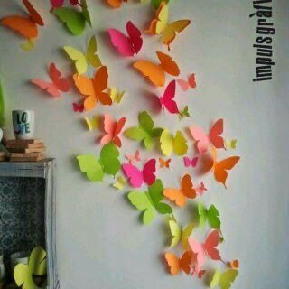 Hình bướm 5cm dập giấy