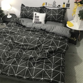Bộ vỏ chăn ga gối Cotton Poly nhập
