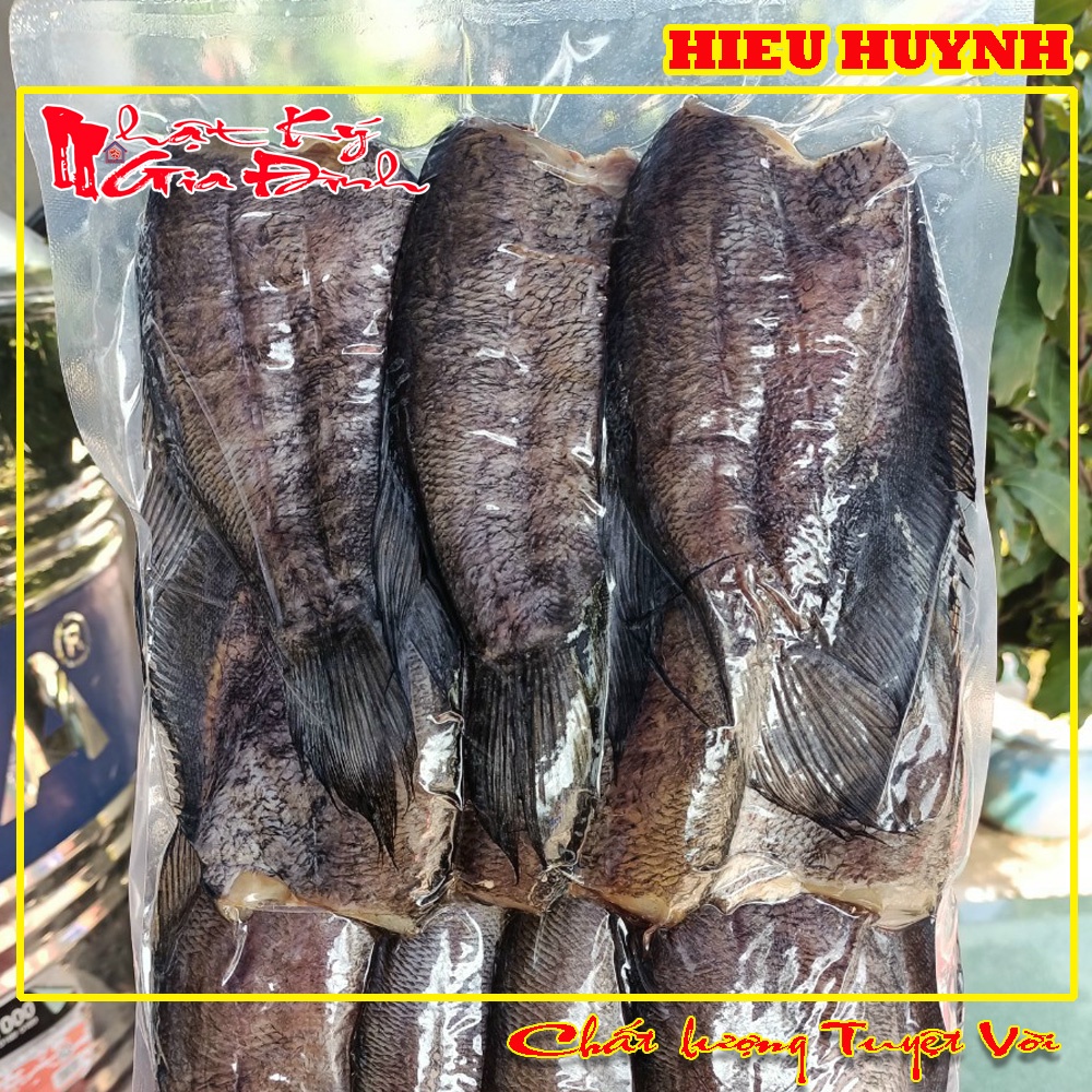 500gr Khô Cá Sặc Châu Đốc Nhà Làm Ướp Vừa Ăn Loại 8-10/kg Có Hút Chân Không
