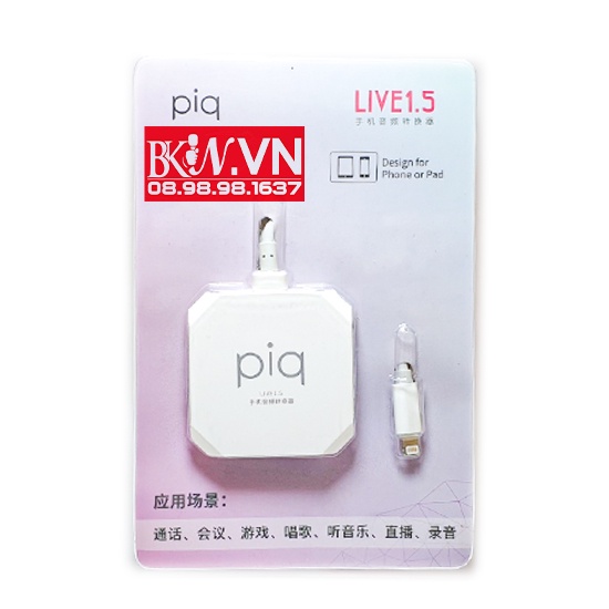 Dây live stream Stereo otg cho iphone và android