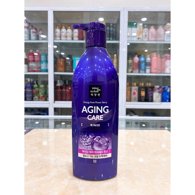 Dầu Gội Dầu Xả Mise En Scene Anti 680ml Phục Hồi Hư Tổn Ngăn Rụng Tóc