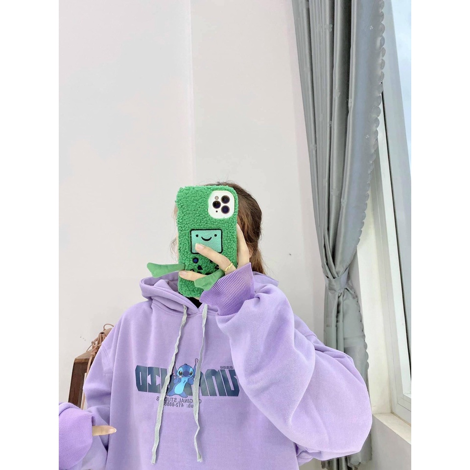 Áo Hoodie nỉ bông nữ in Pet - Rere.Store [FREESHIP] - Áo nỉ ngoại tay bồng, form thụng, thiết kế đơn giản HOT G18-2