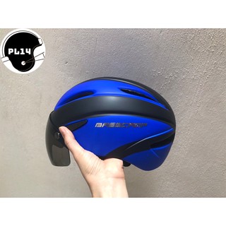 Nón xe đạp Basecamp Có Kính Nhiều Màu