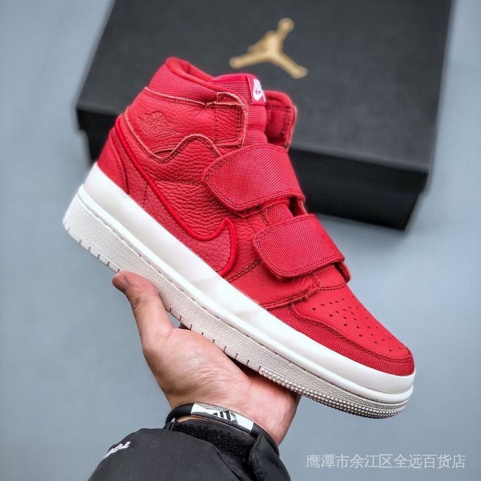 Giày thể thao AJ1 Joe thế hệ đôi Velcro cao cấp văn hóa giày bóng rổ không có dây giày nam và nữ thể thao giải trí sinh viên giày đôi