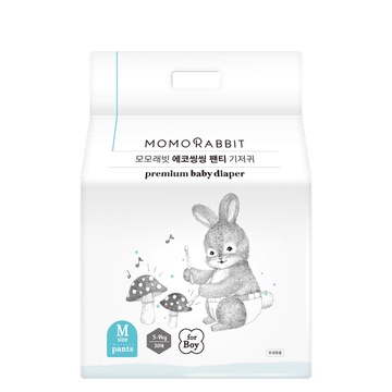 BỈM MOMO RABBIT QUẦN SIZE M 30 MIẾNG