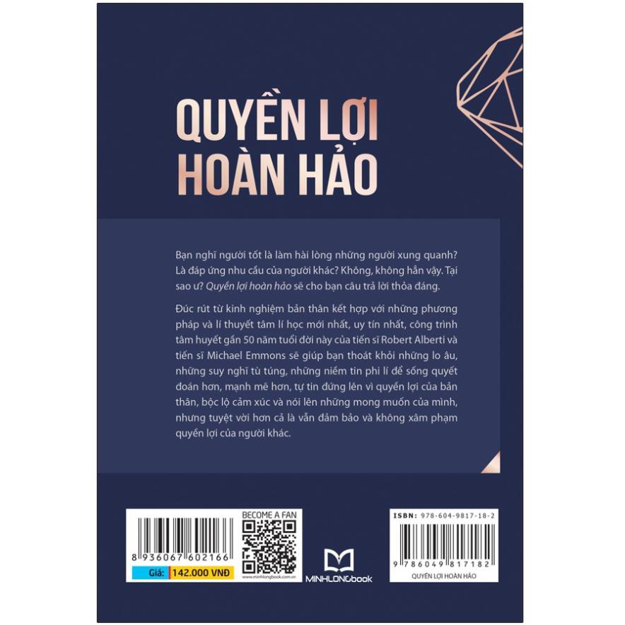 Sách Minh Long - Quyền Lợi Hoàn Hảo - Quyết Đoán, Bình Đẳng Trong Các Mối Quan Hệ Và Cuộc Sống