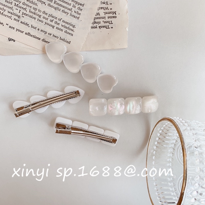Kẹp tóc mái đính đá lấp lánh thiết kế sang trọng phong cách hàn quốc cho nữ