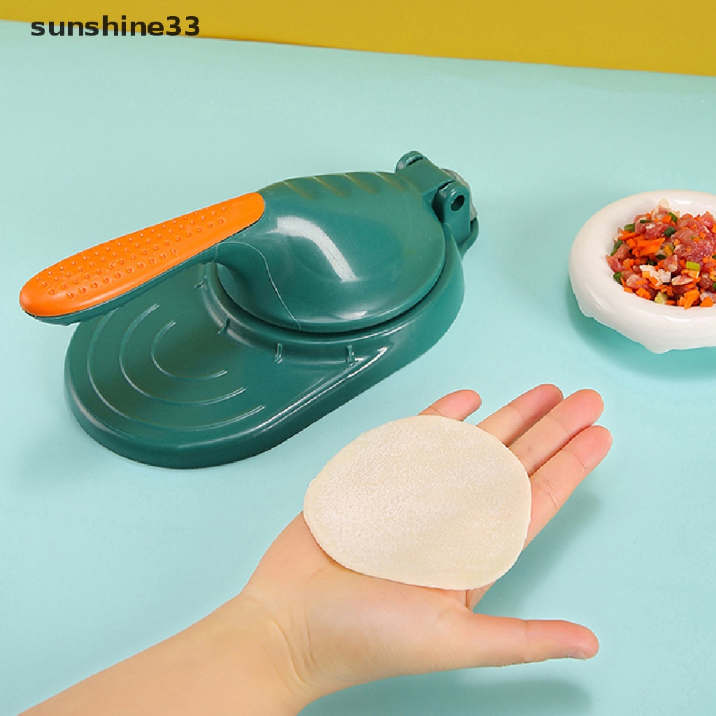 Dụng Cụ Ép Bột Làm Bánh Xếp Thủ Công Bằng Nhựa Tiện Lợi
