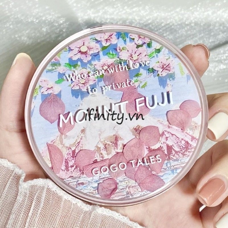 ✨Phấn phủ kiềm dầu Gogotales Mount Fuji Chống Thấm Nước Lâu Trôi Kiềm Dầu soát dầu nhiều màu tùy chọn